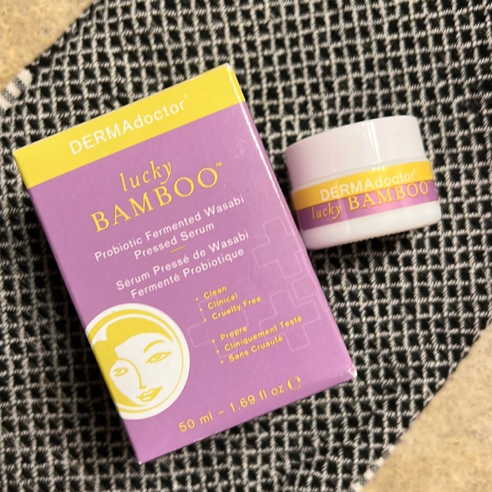 🆕🧖‍♀️DERMAdoctor Lucky Bamboo Probiotic Fermented Wasabi Pressed Serum Full